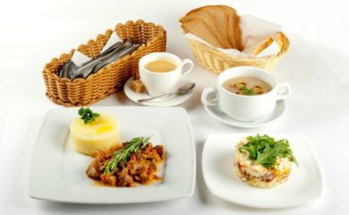 Business lunches, dinners - from 100 UAH per person